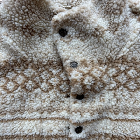 ALPINE DESIGN ' 1/4 SNAP SHERPA PULLOVER ' SIZE M ' NATURAL KHAKI ' WOMENS - Picture 4 of 5